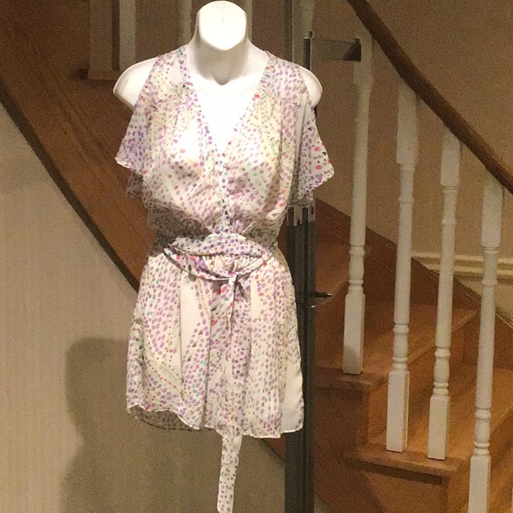 💕Host Pick💕🛍2 for$30🛍 NWT slip on swimwear coverup also wear as tunic top - Picture 1 of 6